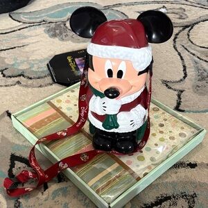 Disney Mickey Mouse popcorn bucket with Red and Black